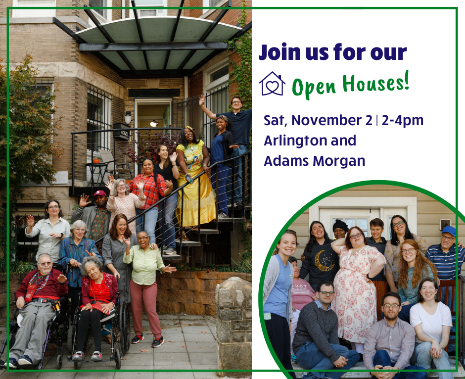 Join us for our Open Houses! Saturday, November 2 from 2-4pm in D.C. and Virginia