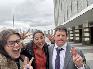 Lauren, Crisely, Ricky New York City UN